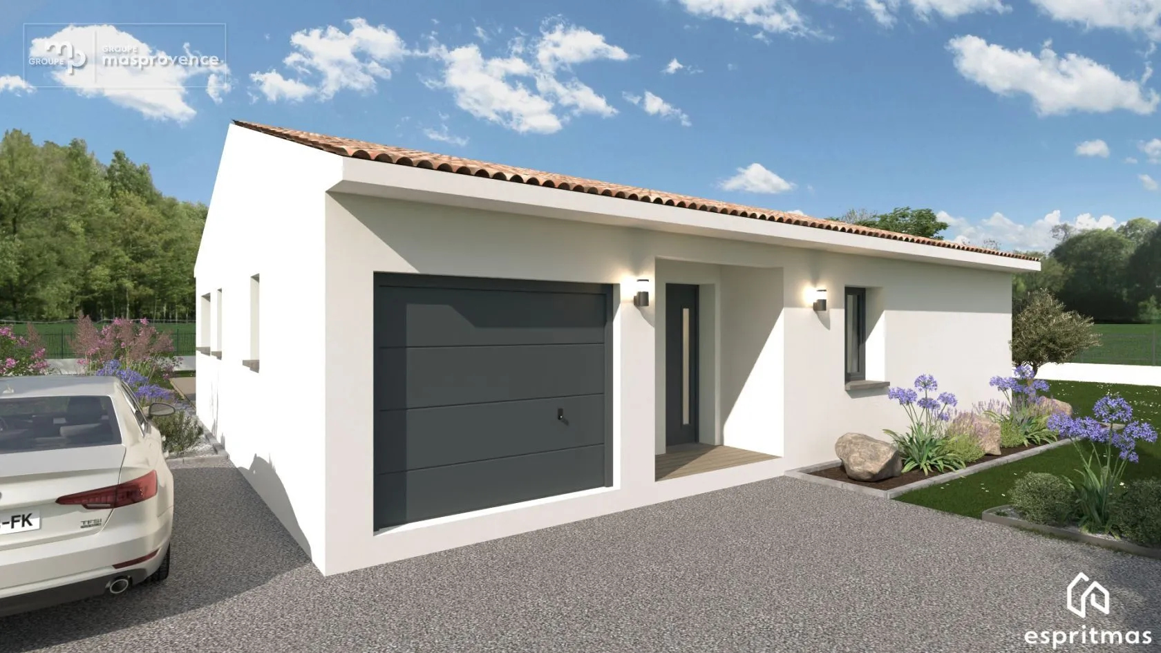 Maison neuve 95 m² à Roumoules (04500)