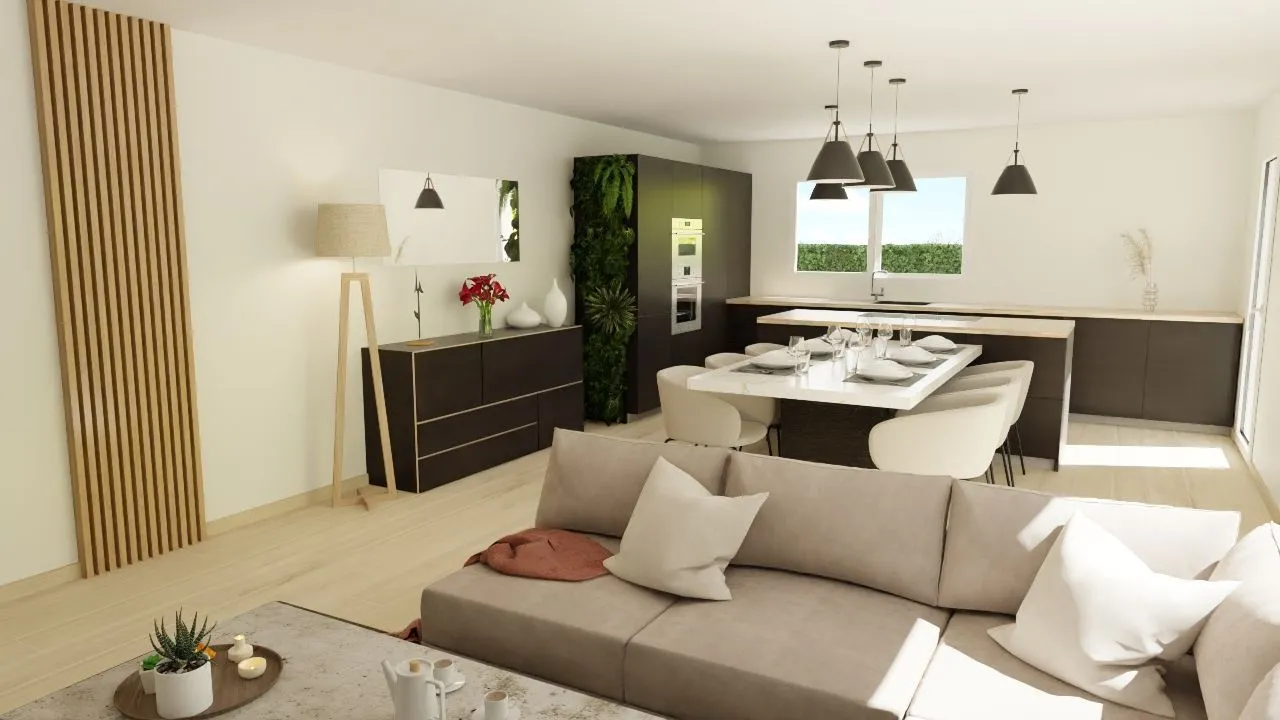 Maison neuve 117 m² à Villemoirieu (38460)