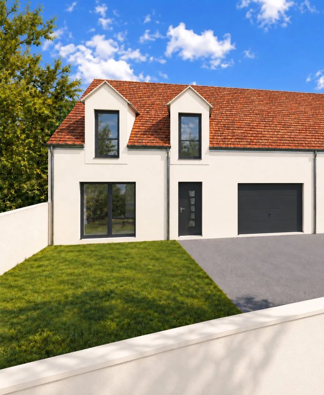 Louareux-Mars R+C Gi 110 T6 - 4cdt — modèle de maison