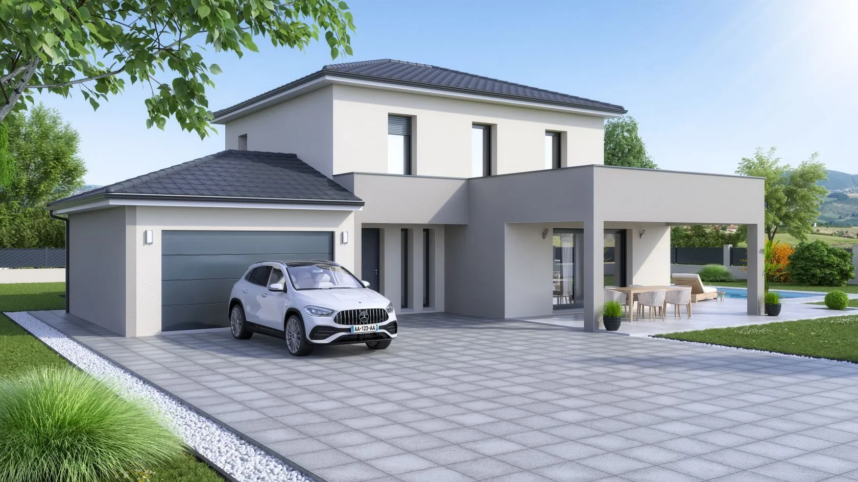 Maison neuve 130 m² à Artas (38440)