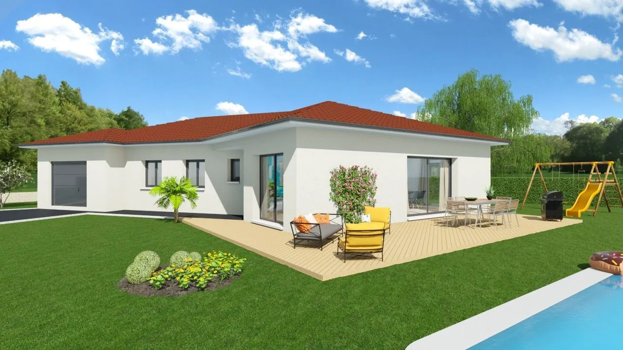 Maison neuve 140 m² à Artas (38440)