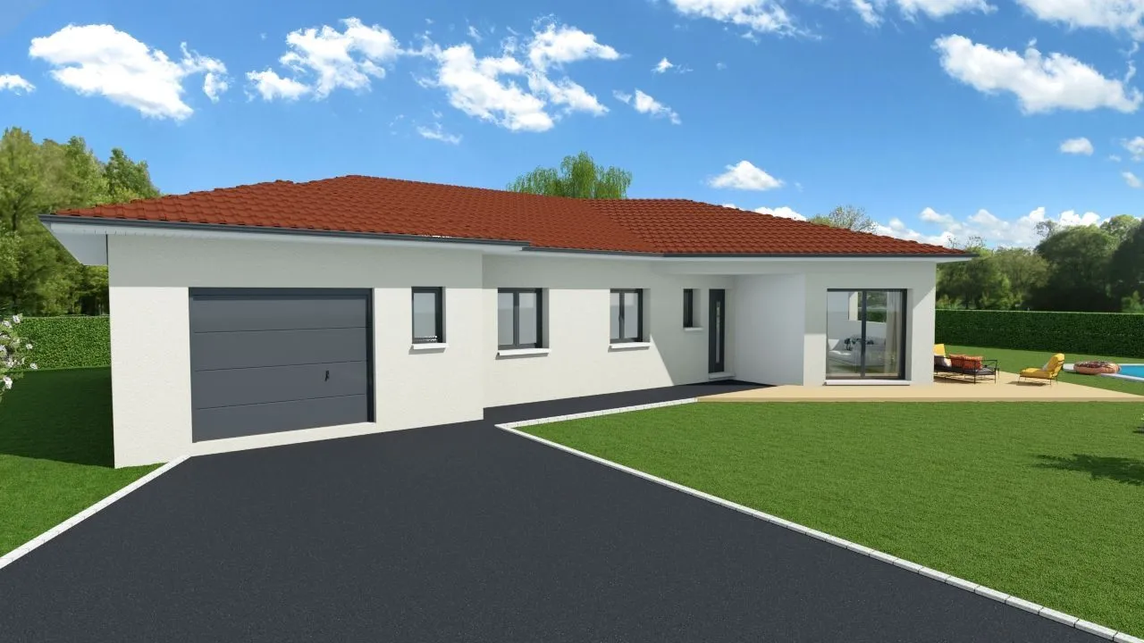 Maison neuve 140 m² à Artas (38440)