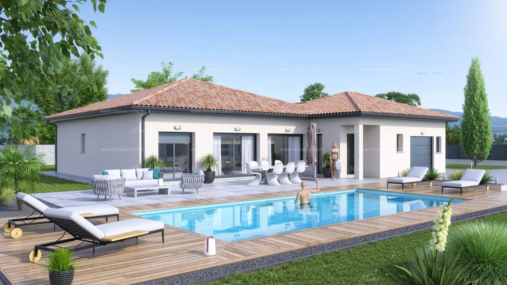 Maison neuve 110 m² à Chavanoz (38230)
