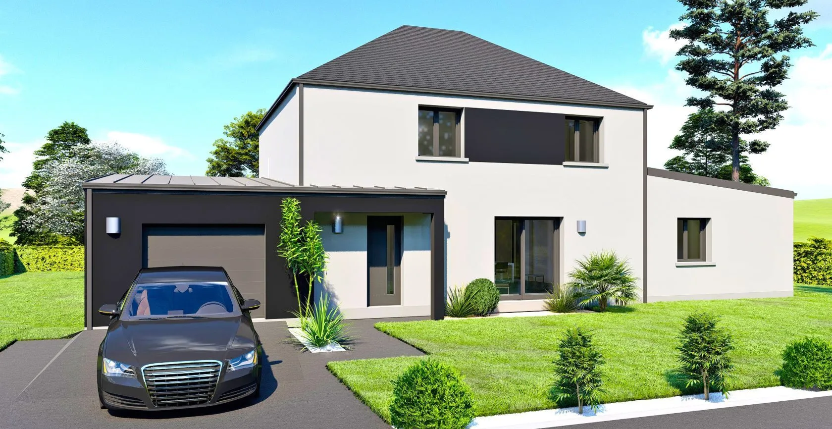 Terrain à bâtir 372 m² à Châteaugiron (35410)