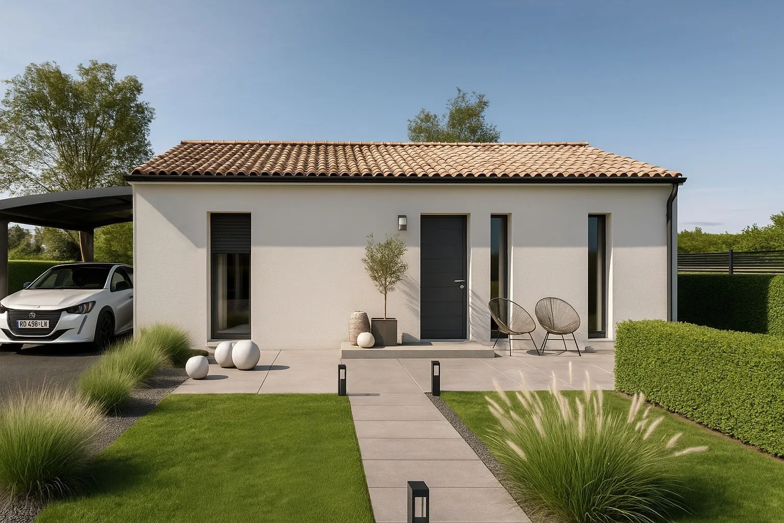 Maison neuve à Saint-Aubin-du-Plain