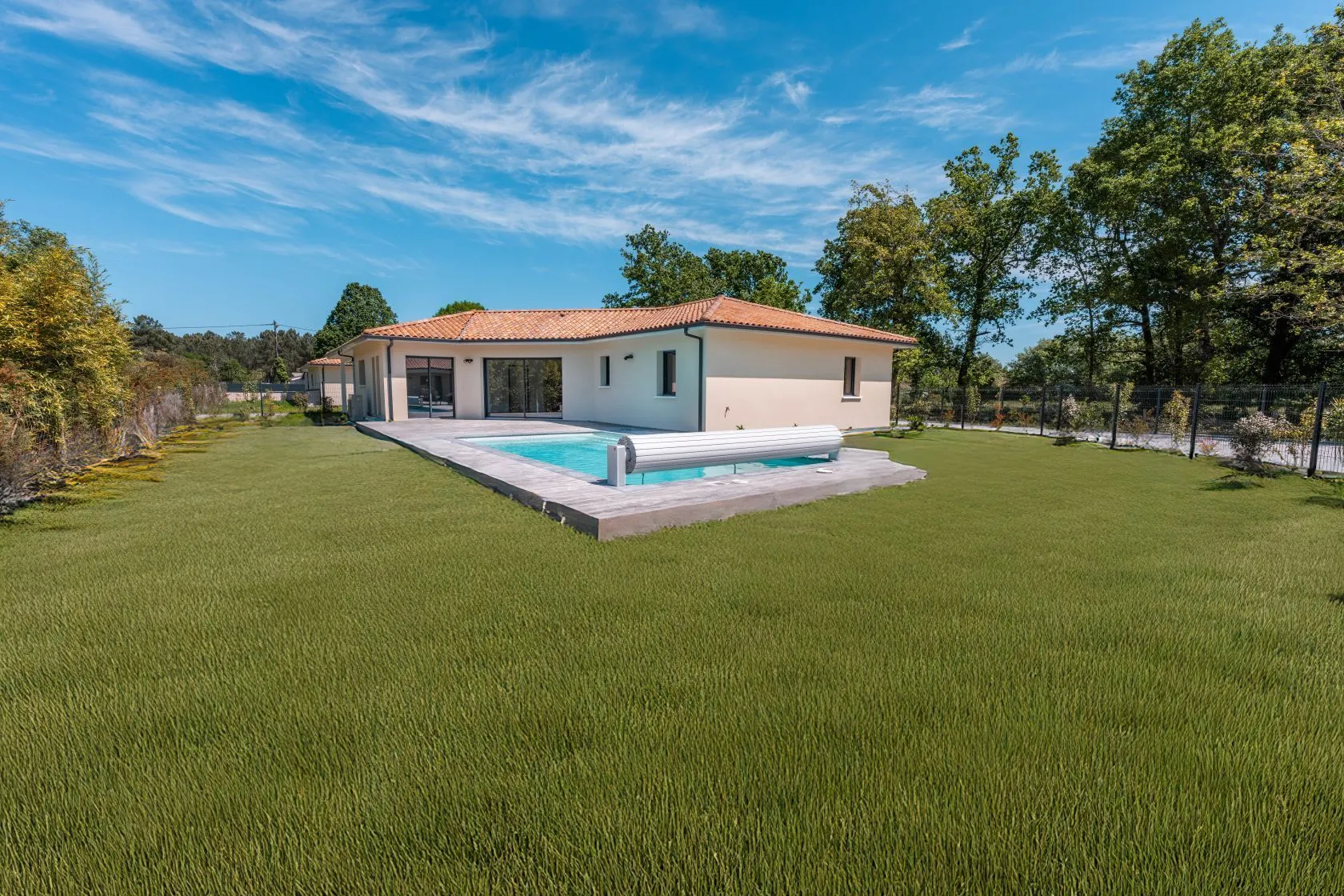 Maison neuve 140 m² à Saint-Aubin-de-Médoc (33160)