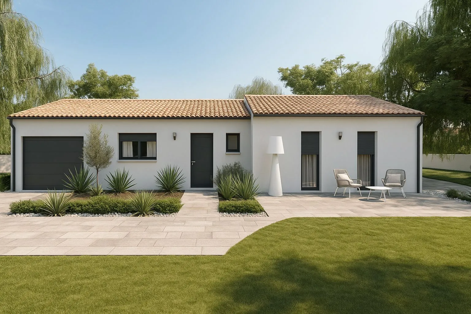 Maison neuve à Saint-Aubin-du-Plain