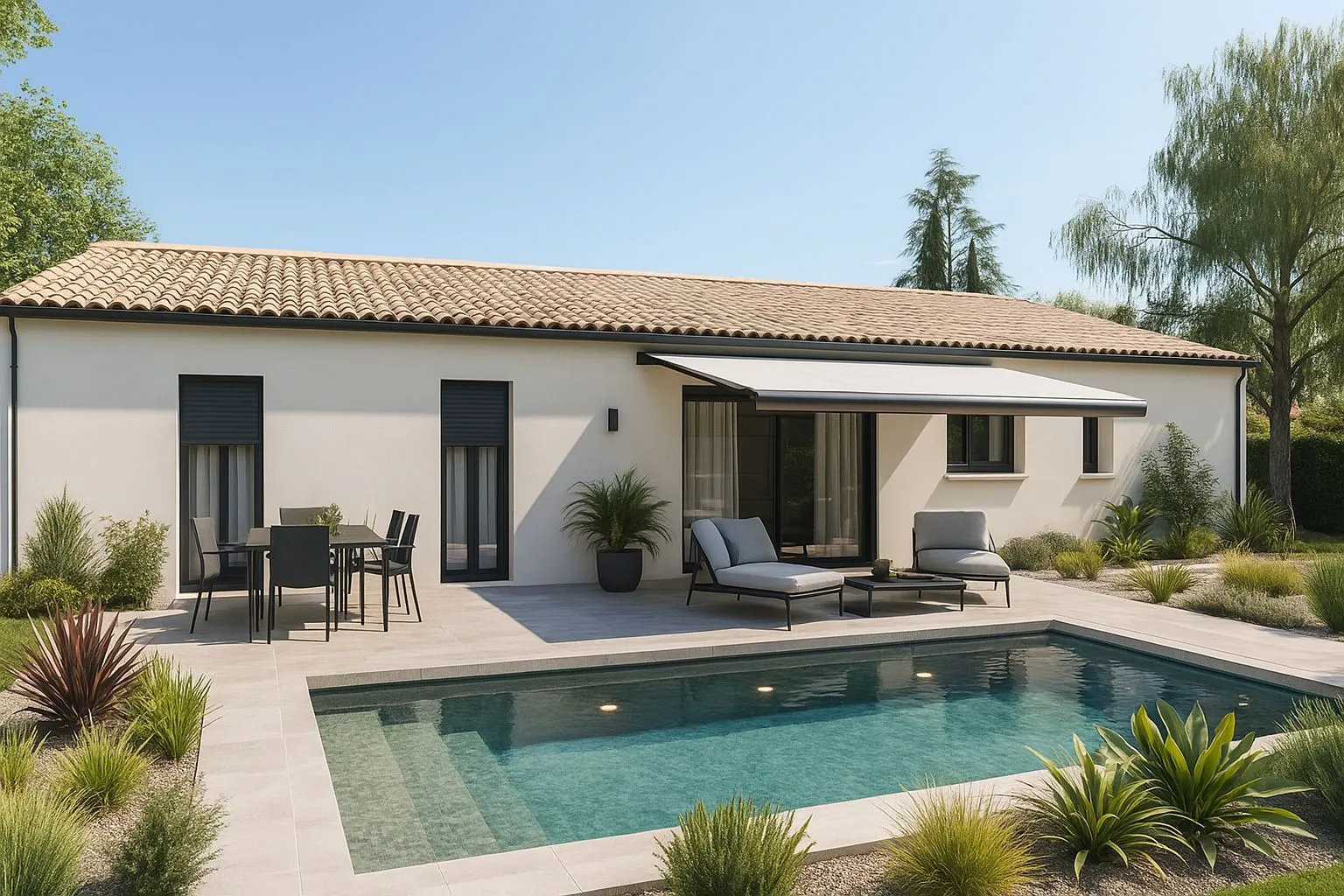 Maison neuve 88 m² à Jouhet (86500)