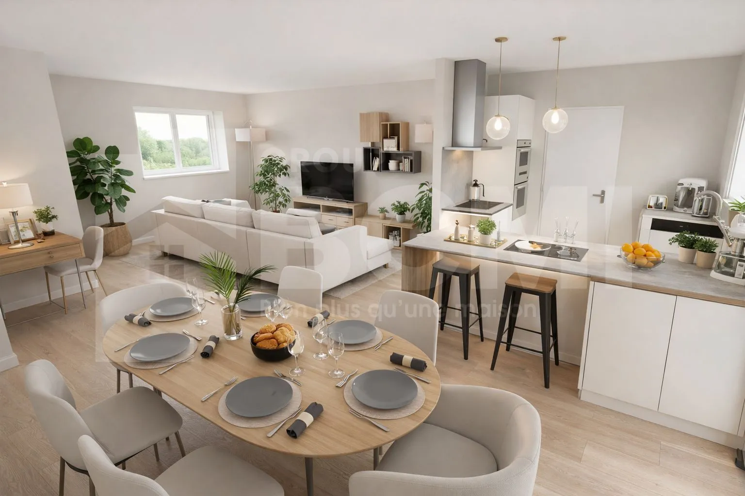 Maison neuve 88 m² à Jouhet (86500)