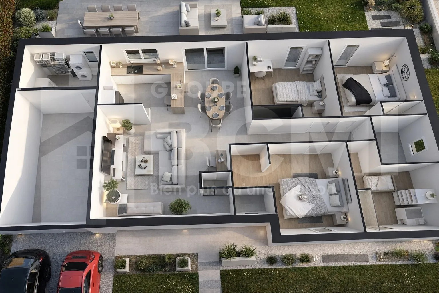 Maison neuve 88 m² à Jouhet (86500)