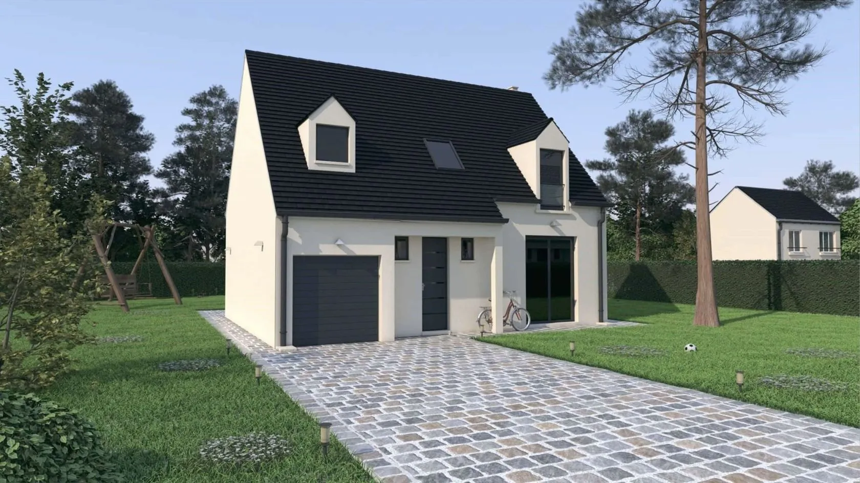 Maison neuve 106 m² à Pierres (28130)