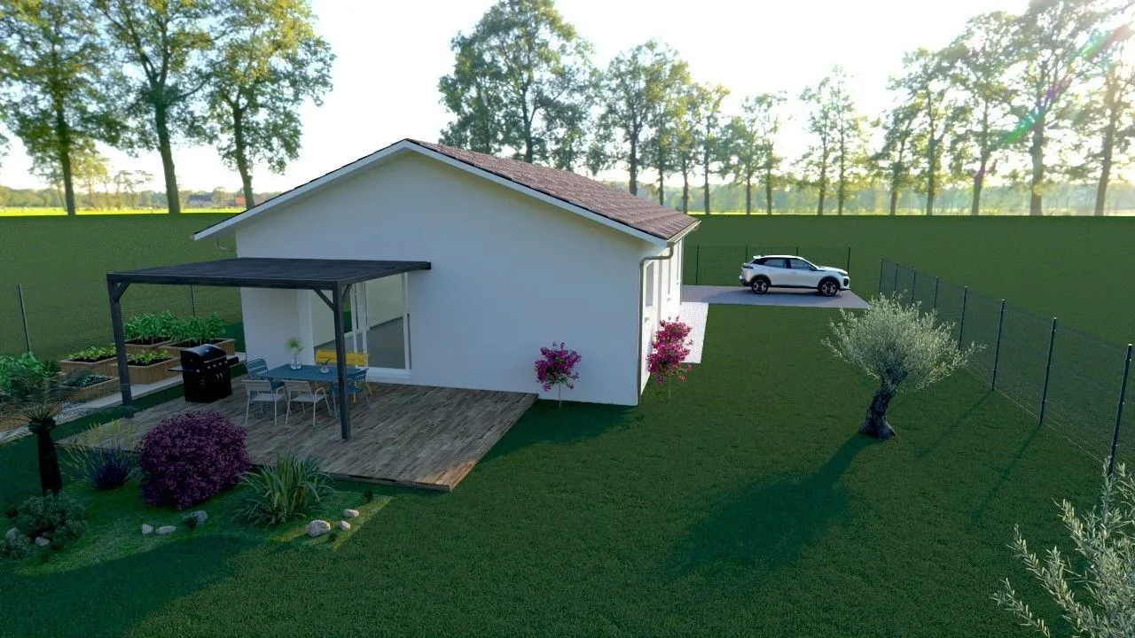 Rectangle 80 F — modèle de maison