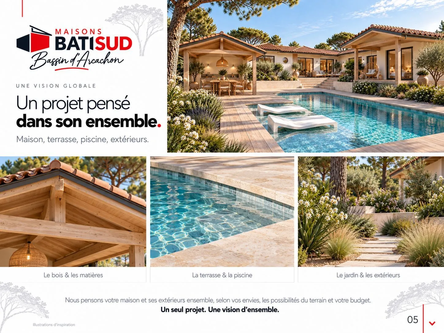 Terrain à bâtir 608 m² au Teich (33470)