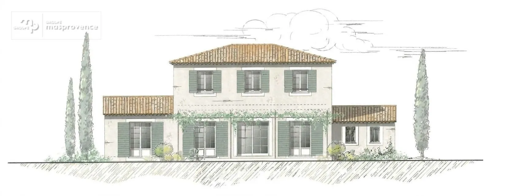 Bastide 130 m² — modèle de maison