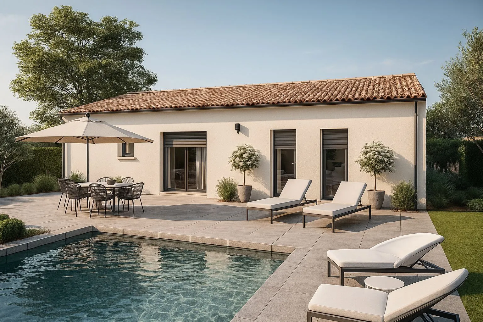 Maison neuve 76 m² à Chaniers (17610)