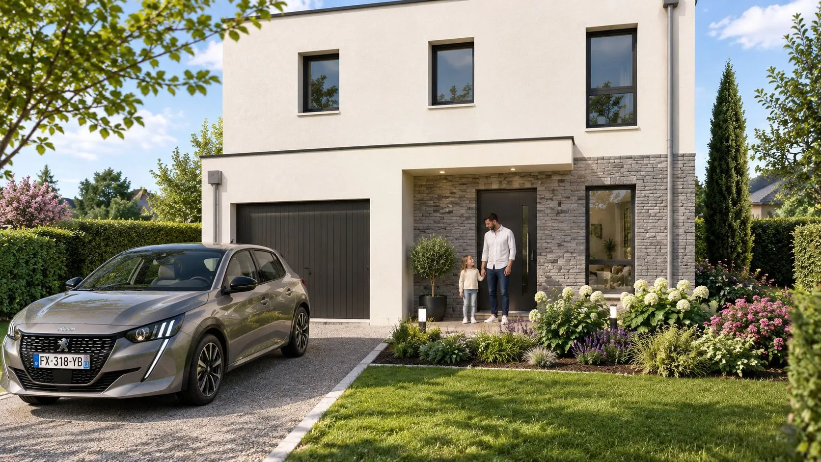Kalie Toit Plat 4 Chs — modèle de maison