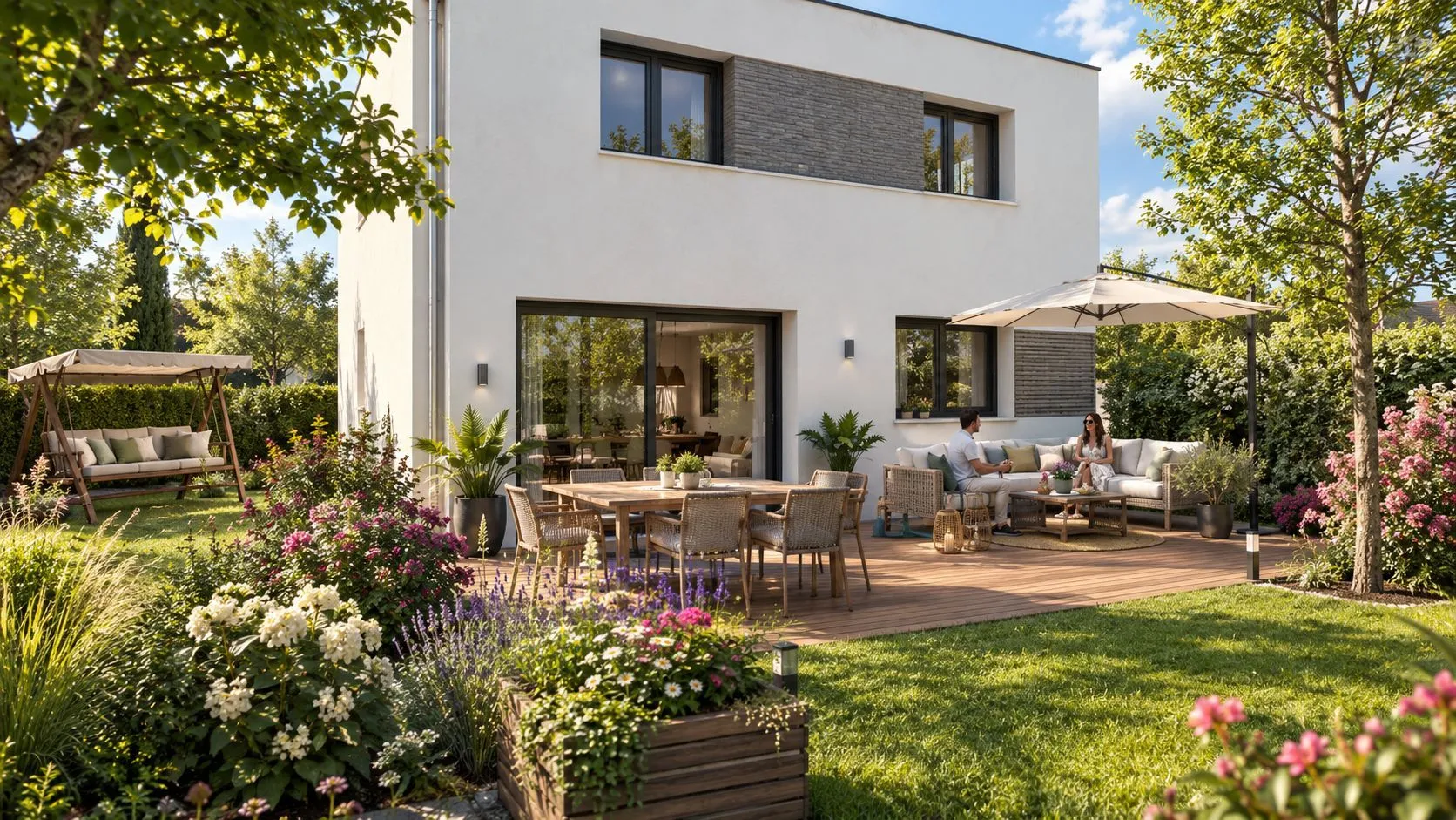 Kalie Toit Plat 4 Chs — modèle de maison