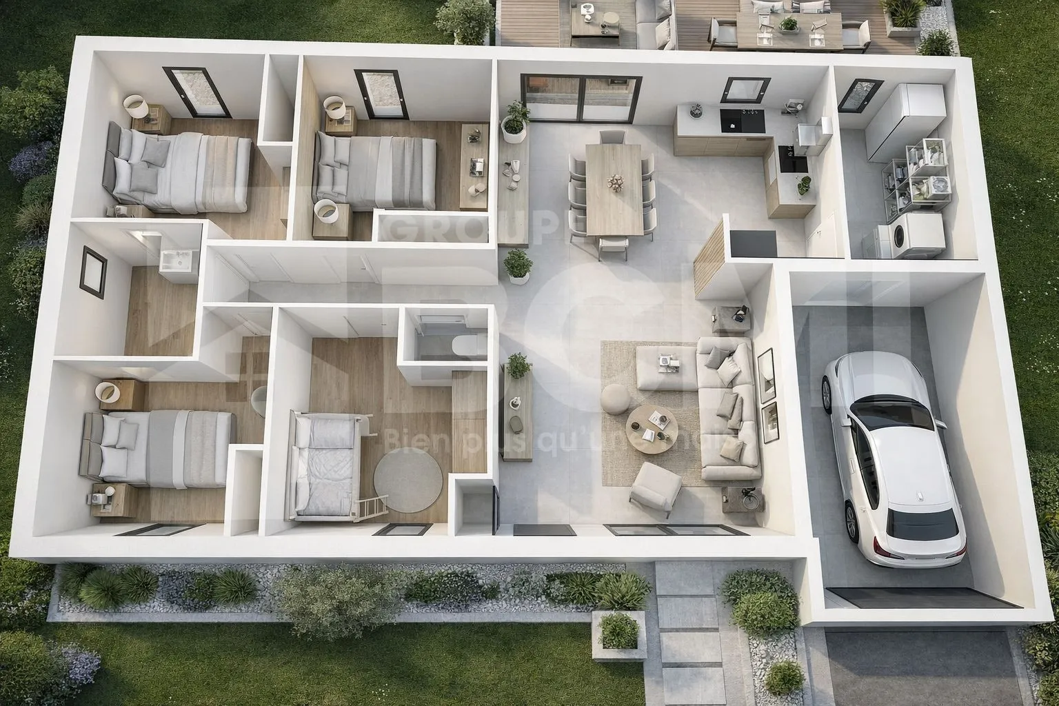 Maison neuve 76 m² à Chaniers (17610)
