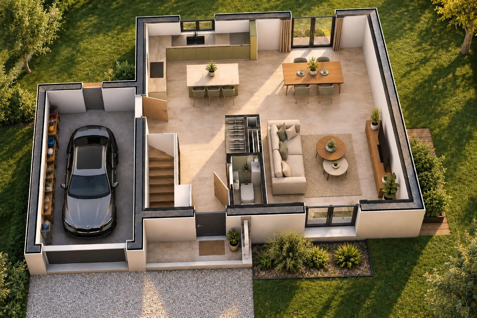 Maison neuve 85 m² à Saint-Albain (71260)