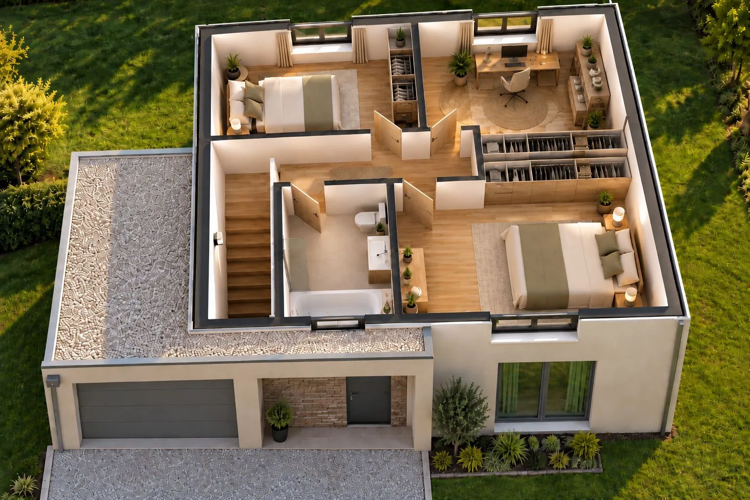 Maison neuve 85 m² à Saint-Albain (71260)