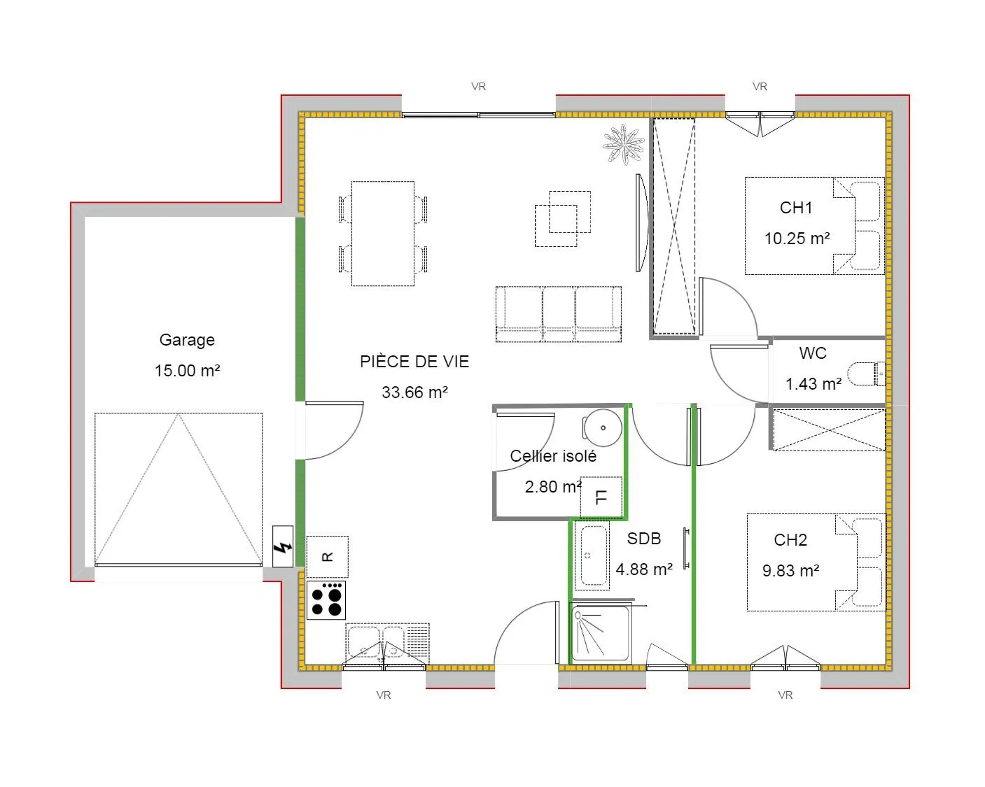 2 Gci-V1-62 — modèle de maison