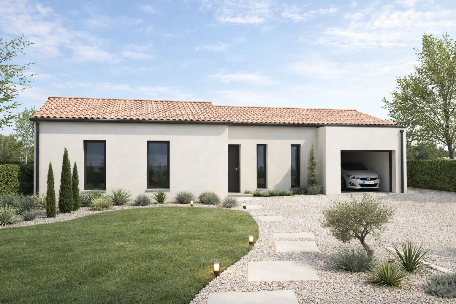 Maison neuve 92 m² à Beaumont Saint-Cyr (86490)