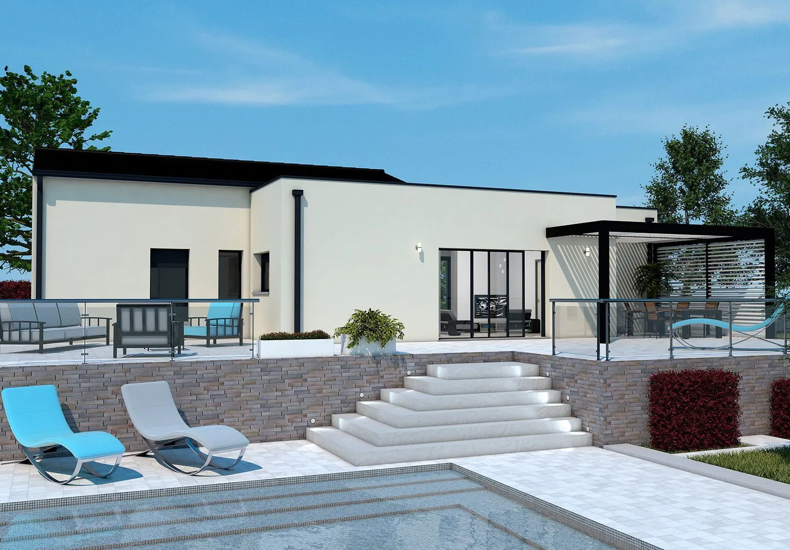 Maison neuve 96 m² à Bignoux (86800)