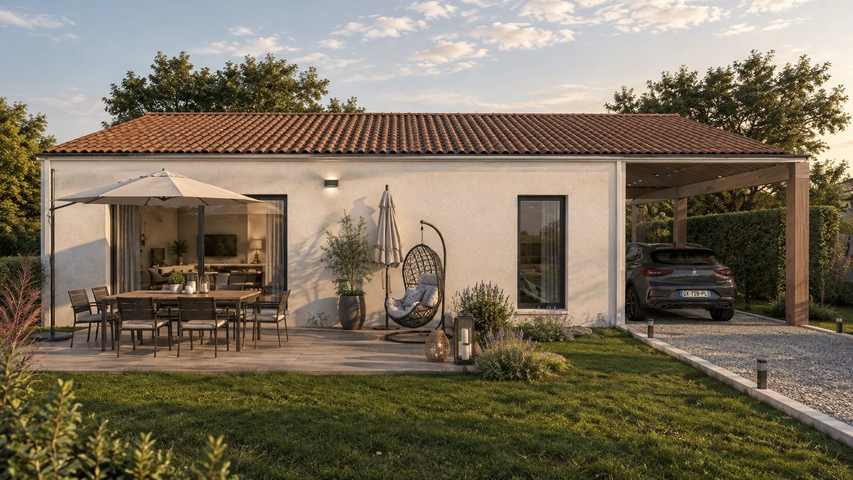 Maison neuve 80 m² à Biard (86580)