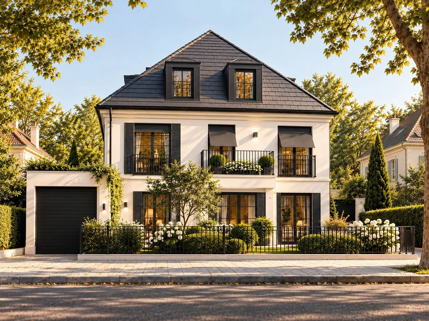 Modèle 4P - 220m2 - R+1 — modèle de maison