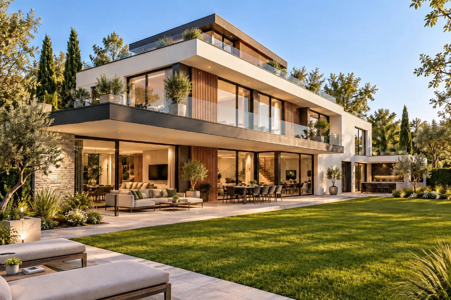 Modèle TP - 250m2 - R+1 — modèle de maison