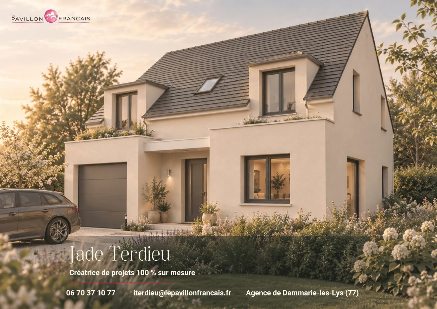 Maison neuve 140 m² à Grez-sur-Loing (77880)