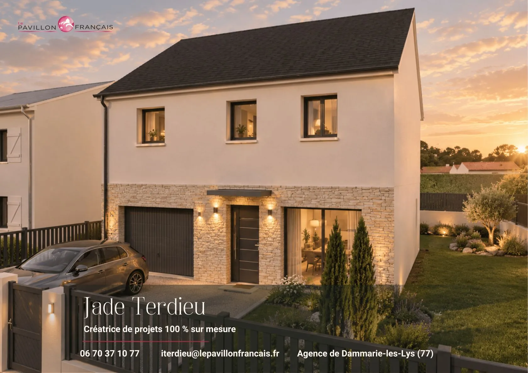 Maison neuve 120 m² à Samoreau (77210)