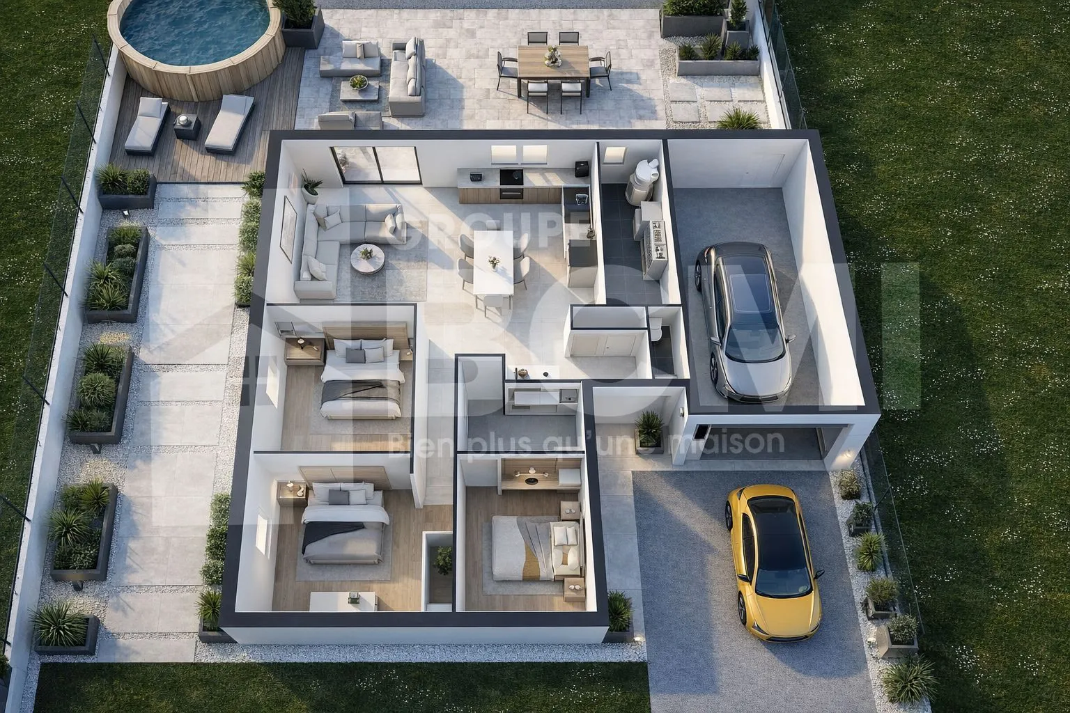 Maison neuve 88 m² à Verruyes (79310)