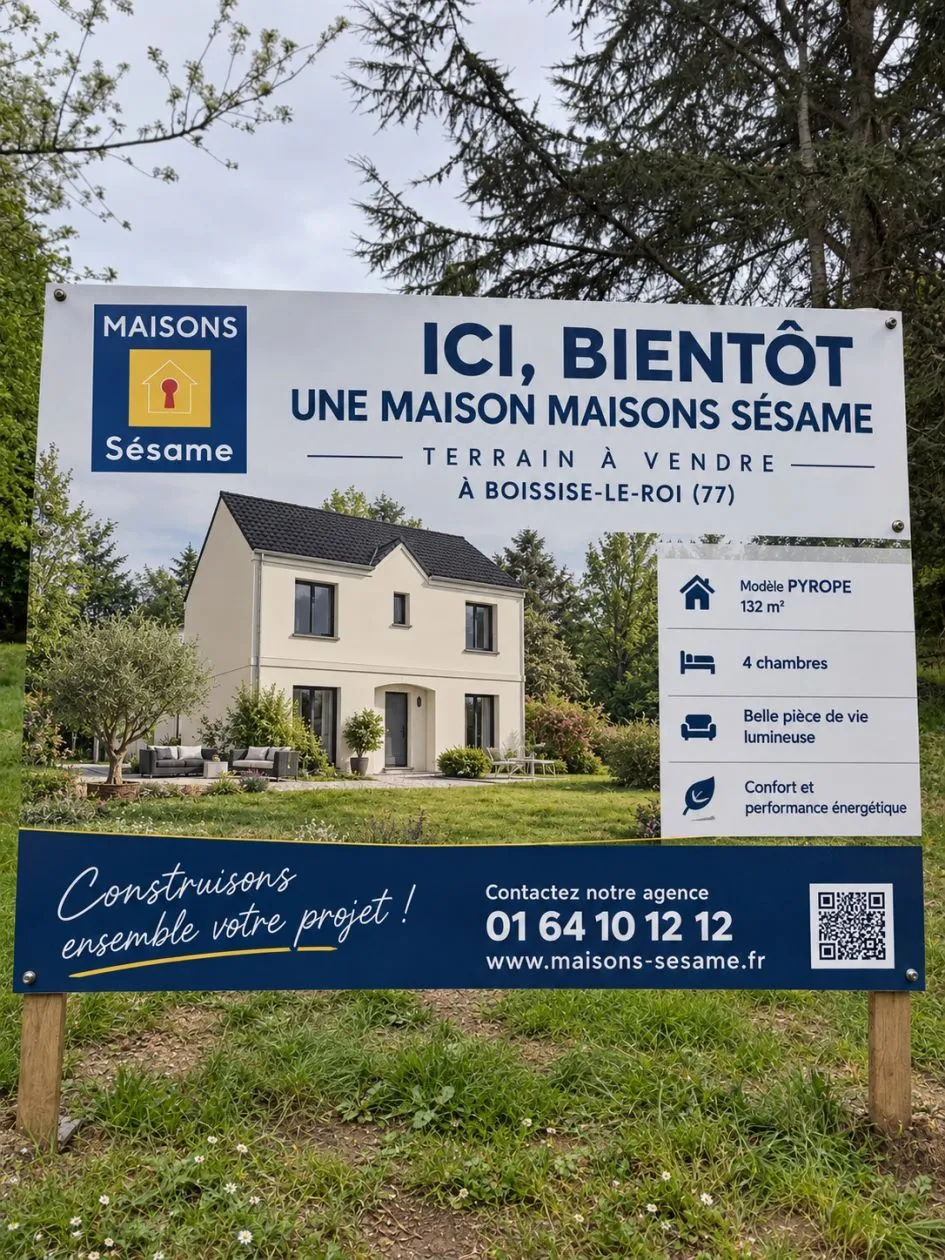 Maison neuve 132 m² à Boissise-le-Roi (77310)