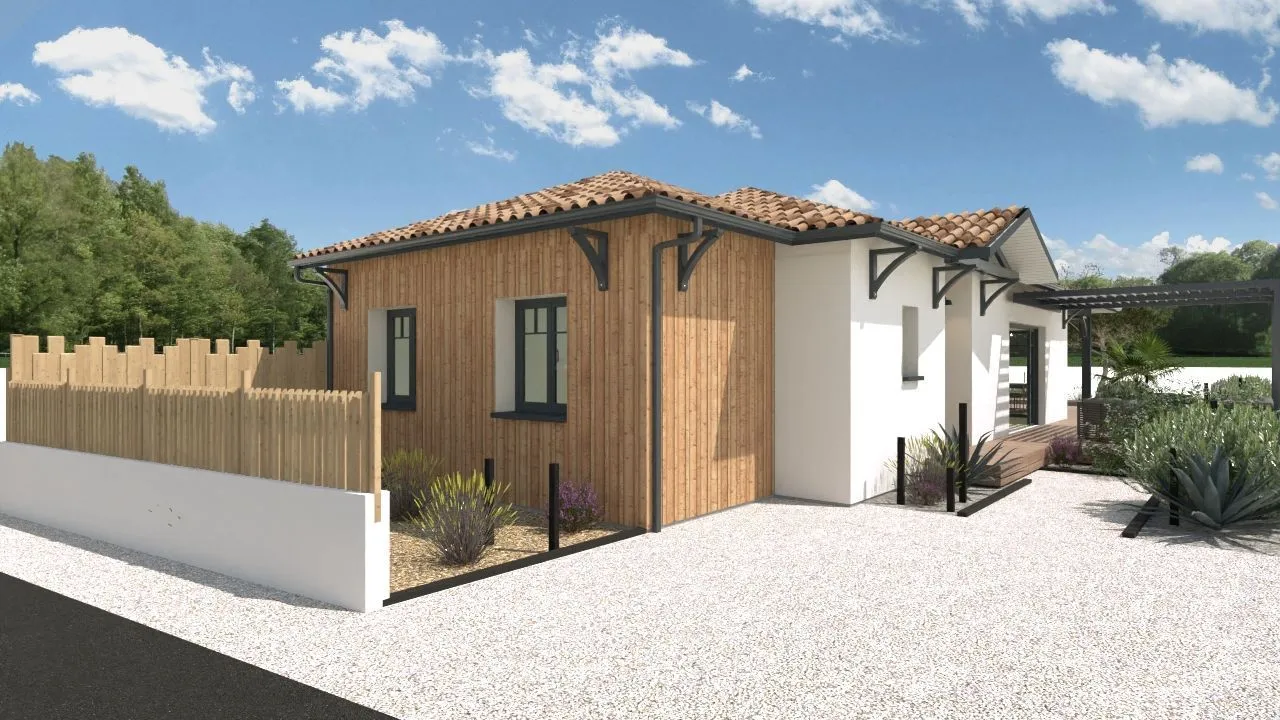Mbs - 5-3 Ambiance Mer -90m² - Modele Rectangle - Tc - — modèle de maison