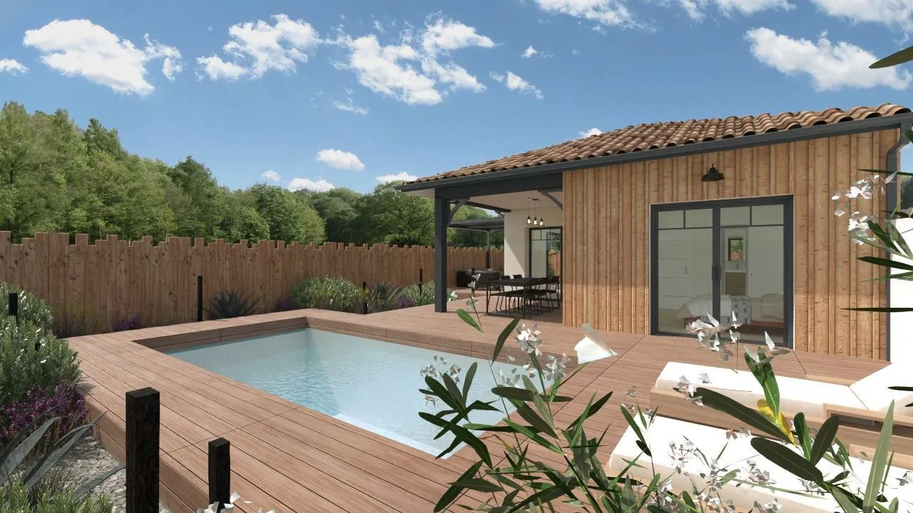 Mbs - 5-3 Ambiance Mer -90m² - Modele Rectangle - Tc - — modèle de maison