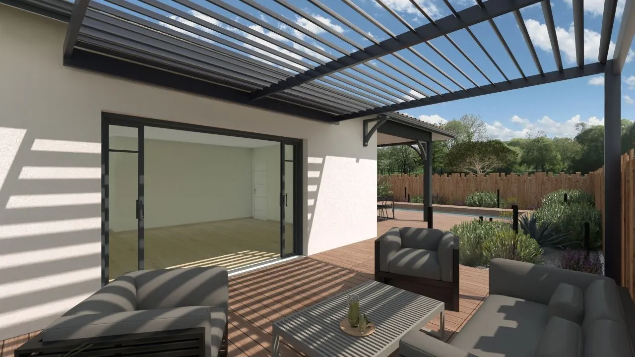 Mbs - 5-3 Ambiance Mer -90m² - Modele Rectangle - Tc - — modèle de maison