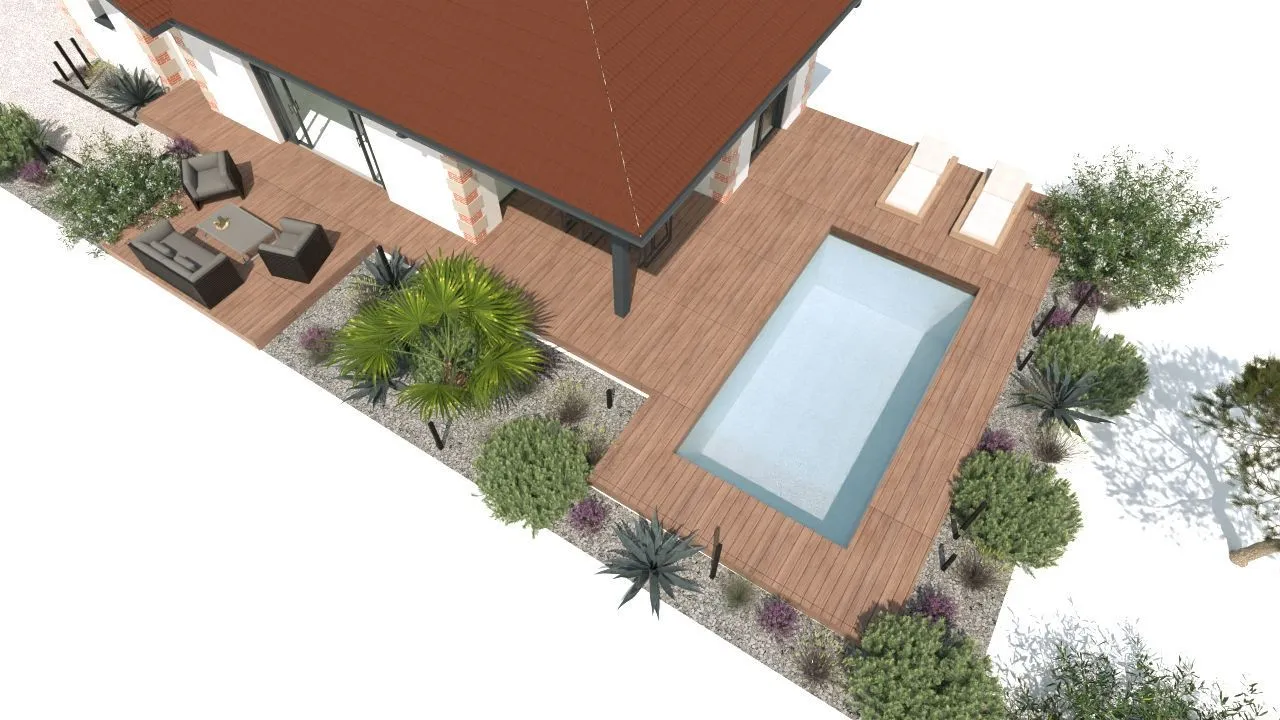 Mbs - 5-3 Ambiance Mer -90m² - Modele Rectangle - Tc - — modèle de maison
