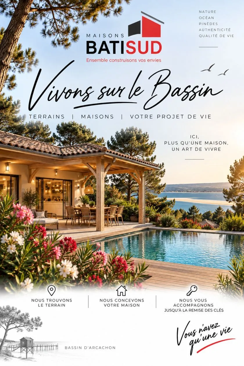 Terrain à bâtir 598 m² à La Teste-de-Buch (33260)
