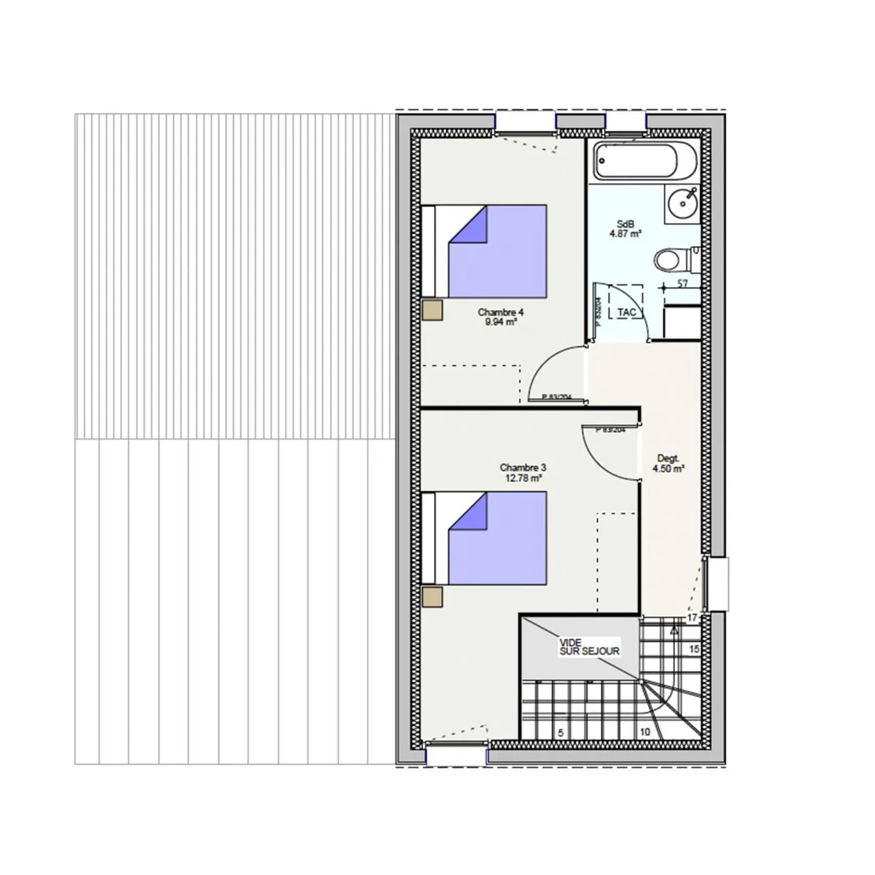 Maison neuve 111 m² au Cheix-sur-Morge (63200)
