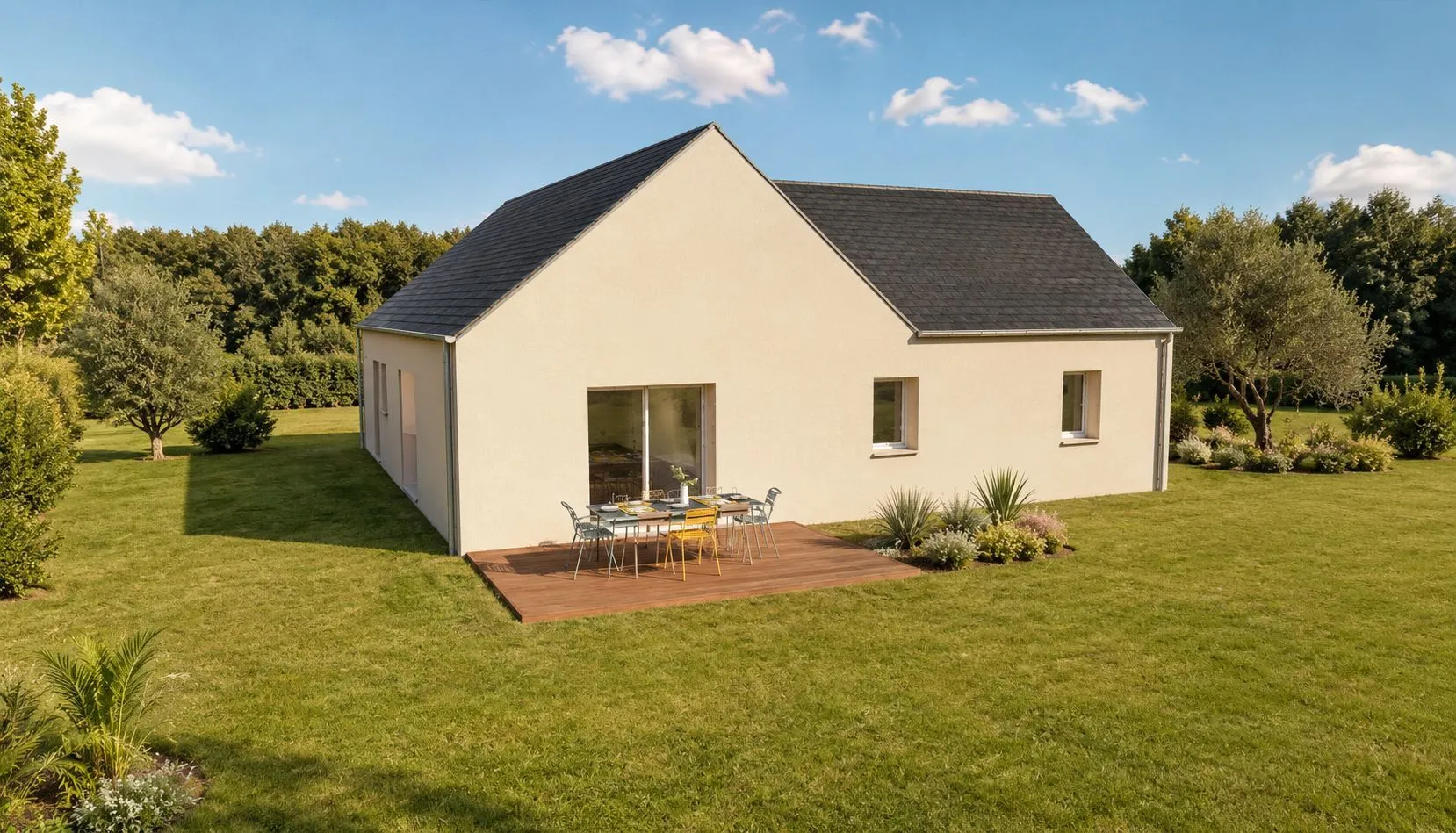 Maison neuve 90 m² à La Pommeraye (49620)