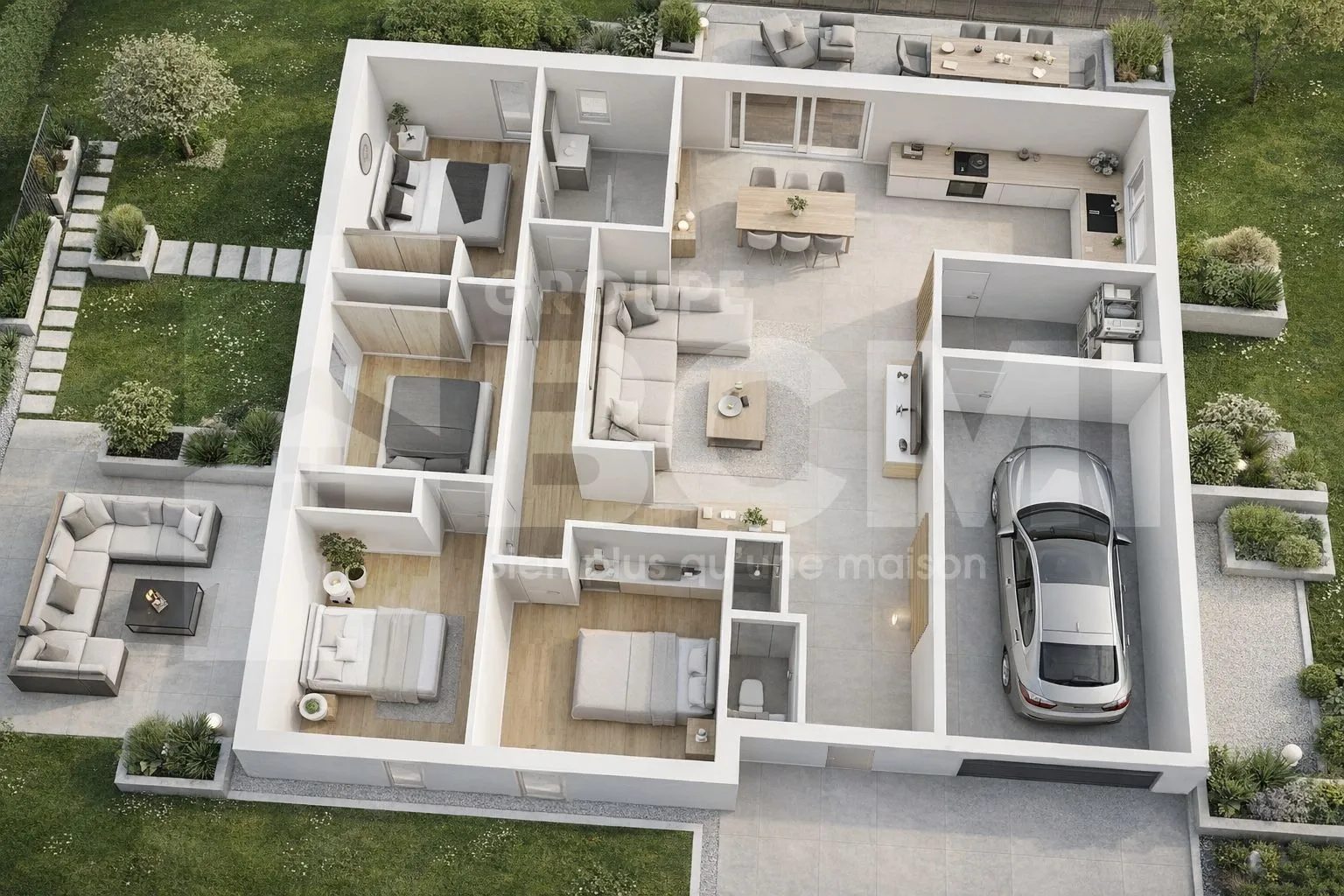 Maison neuve 92 m² à Châtillon-sur-Thouet (79200)
