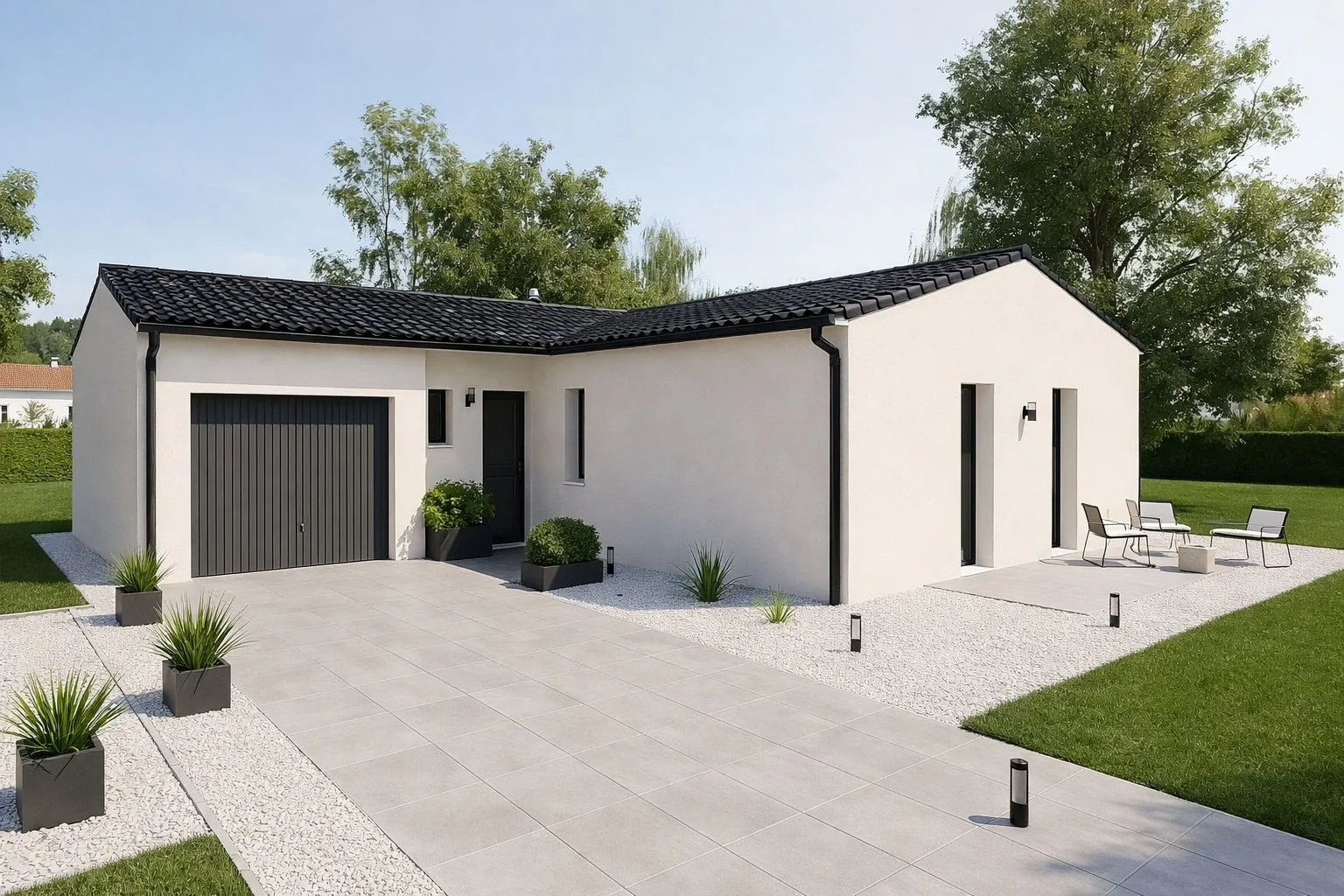 Maison neuve 88 m² à Bignoux (86800)
