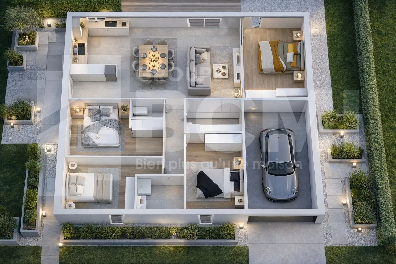 Maison neuve 76 m² à Mouterre-Silly (86200)