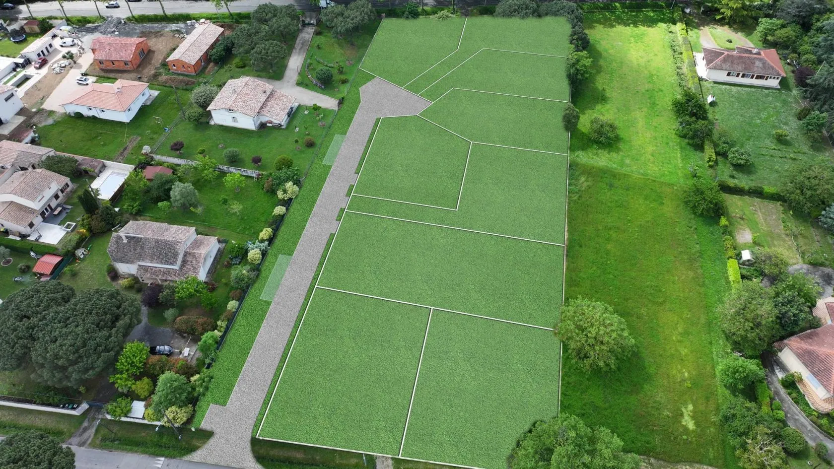 Terrain à bâtir 638 m² à Léguevin (31490)