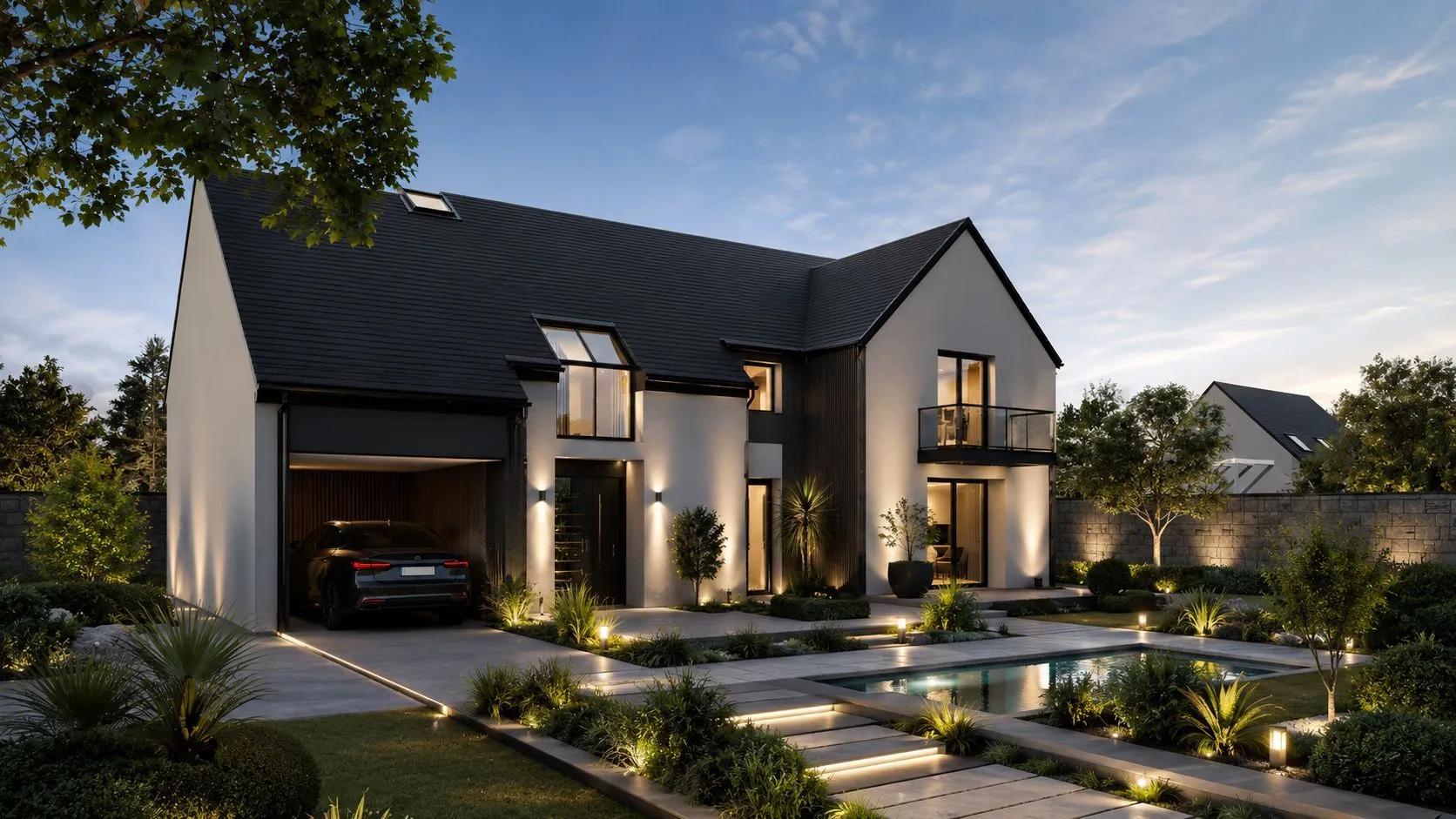 Modele en L — modèle de maison