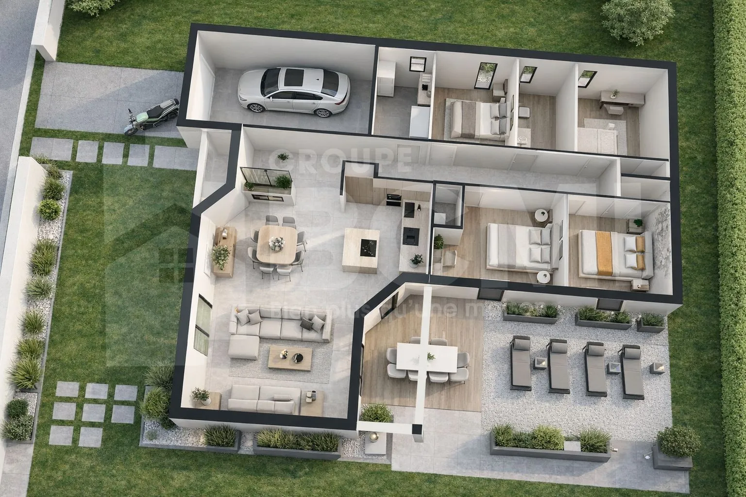 Maison neuve 94 m² à Dompierre-sur-Mer (17139)