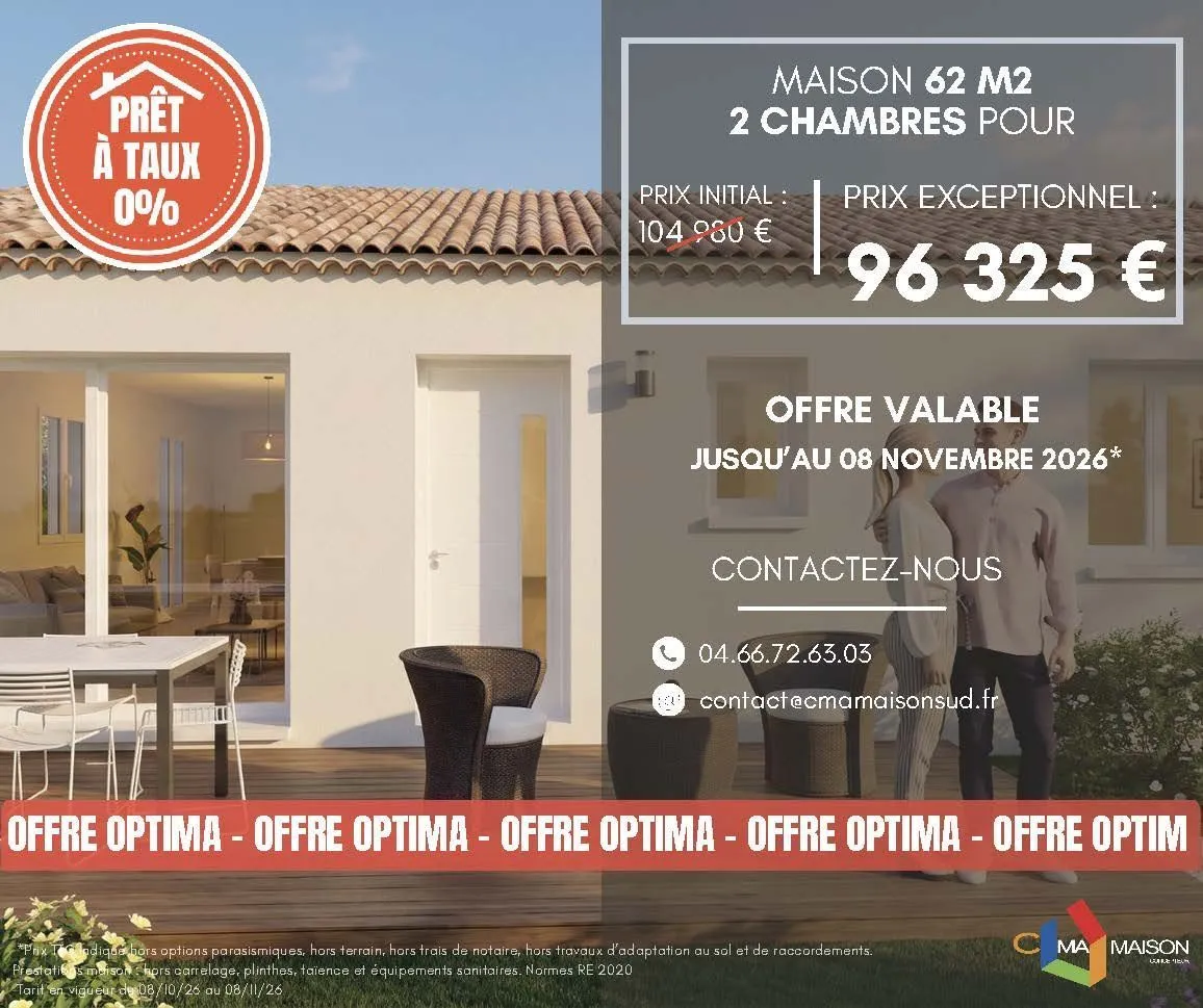 Optima 3 PP — modèle de maison