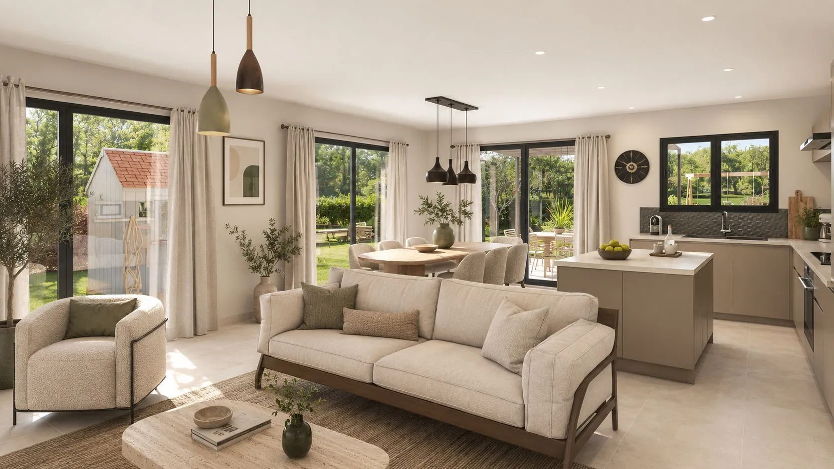 Maison neuve 105 m² à Perrier (63500)
