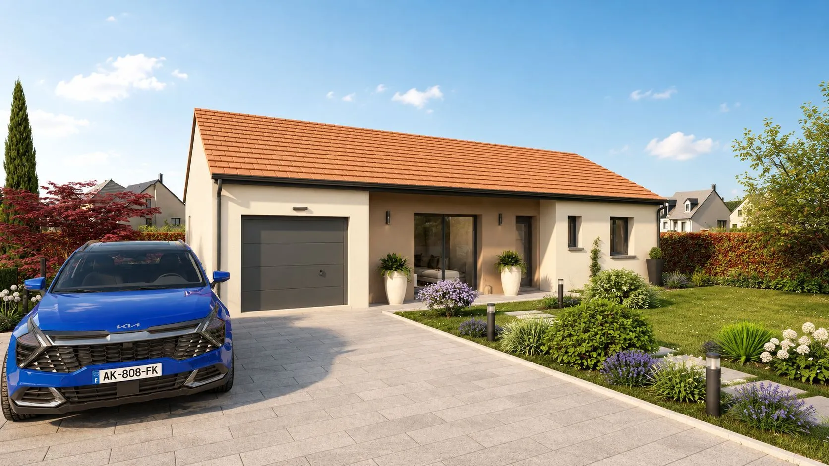 Maison neuve 98 m² à Palinges (71430)